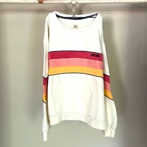 Rip curl slouchy pull over sweater. Great for beach nights and the fall. Size M